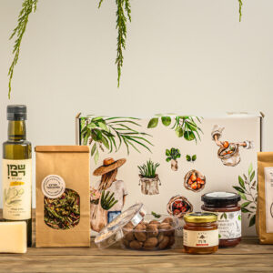 מארז דש מהארץ - תוצרת מקומית מהדרום והעוטף עם מוצרים איכותיים